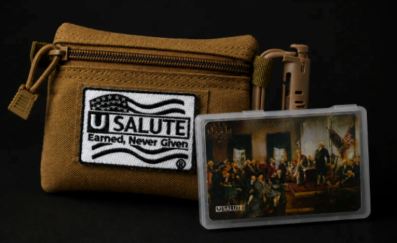 The Salute Box: Bootcamp Recognition Pack + EDC Pouch + Engraved Knife