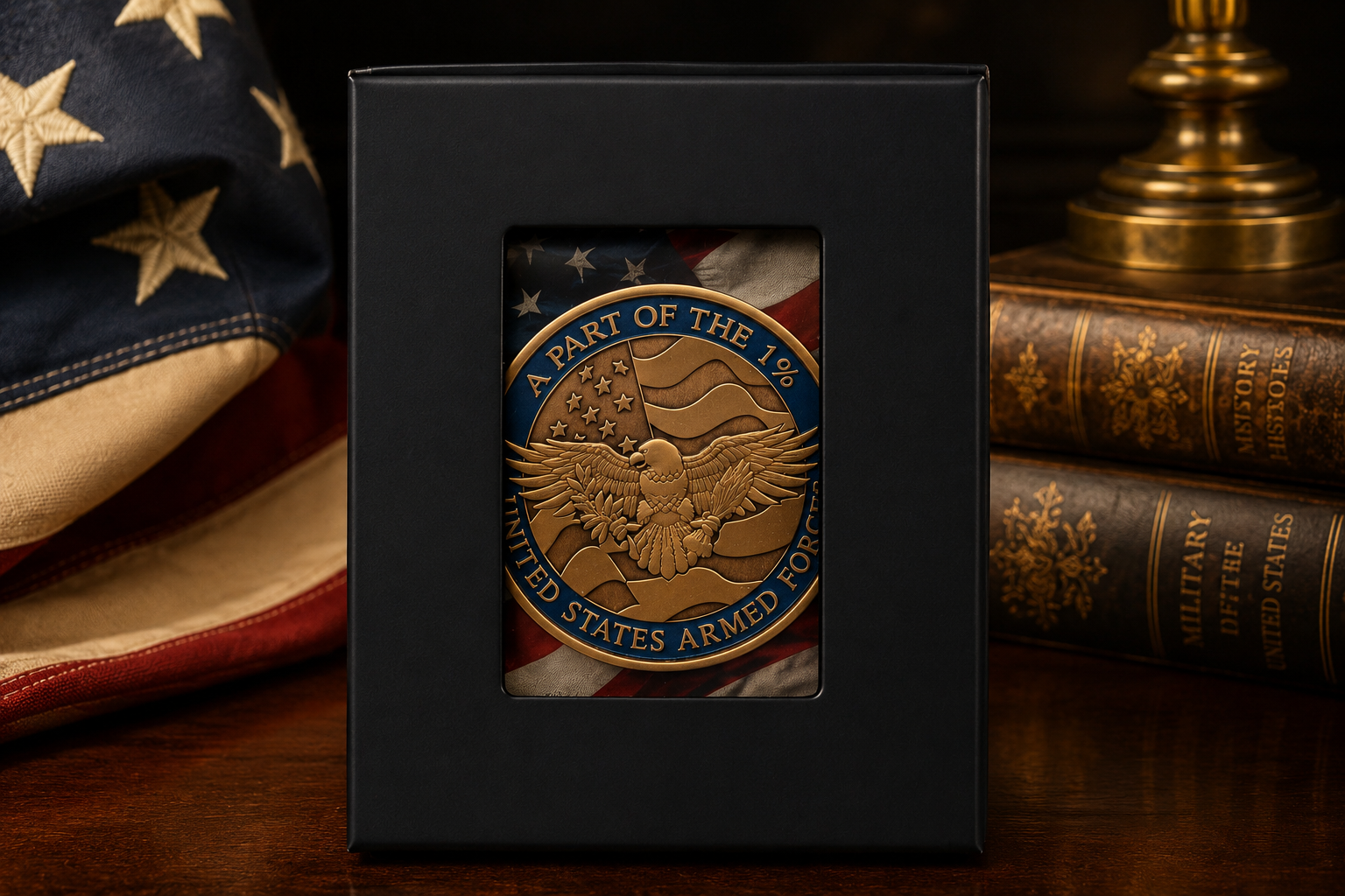USalute Legacy Package: USalute Package + EDC Pouch + Engraved Knife